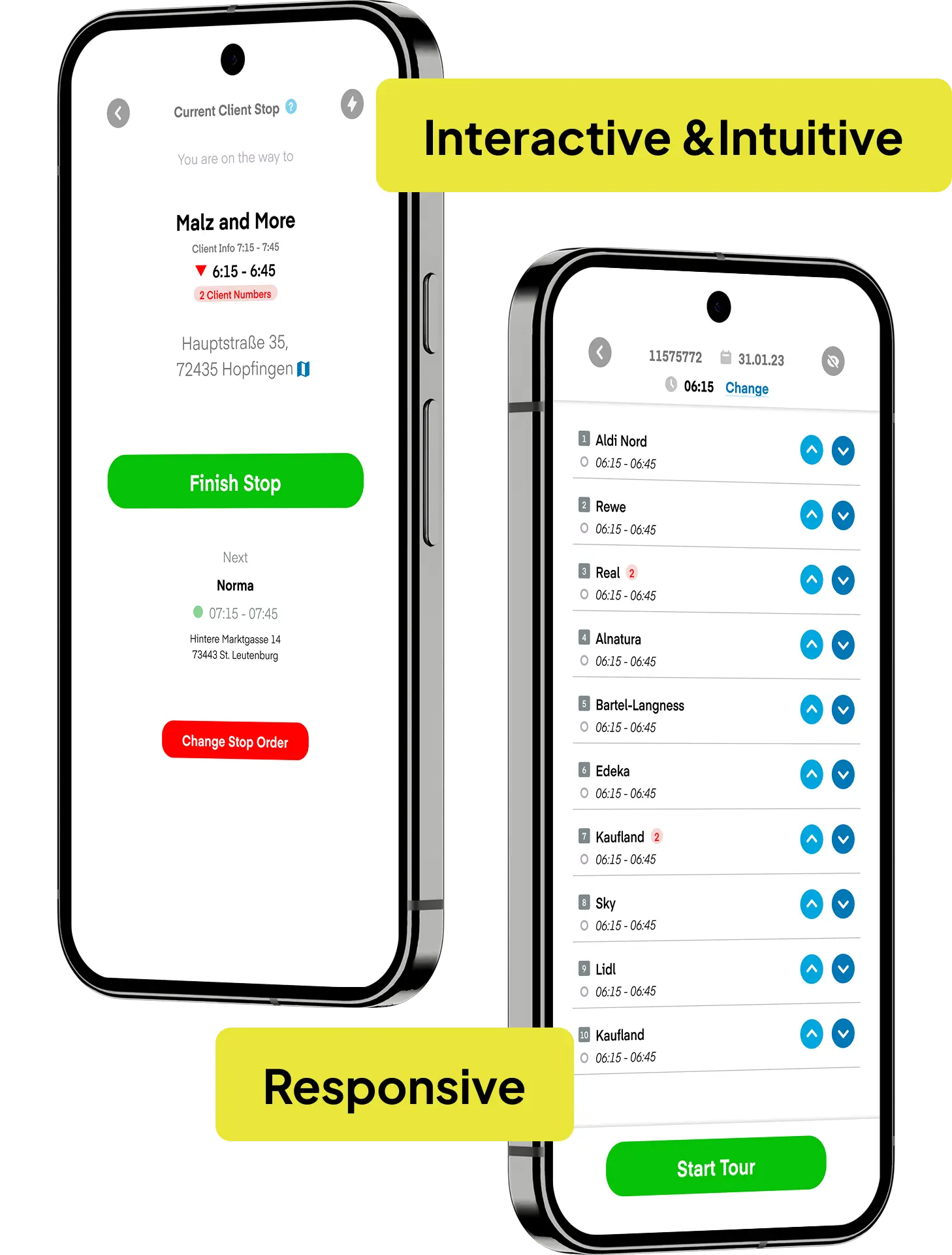 Intuitive & Interactive UI/UX